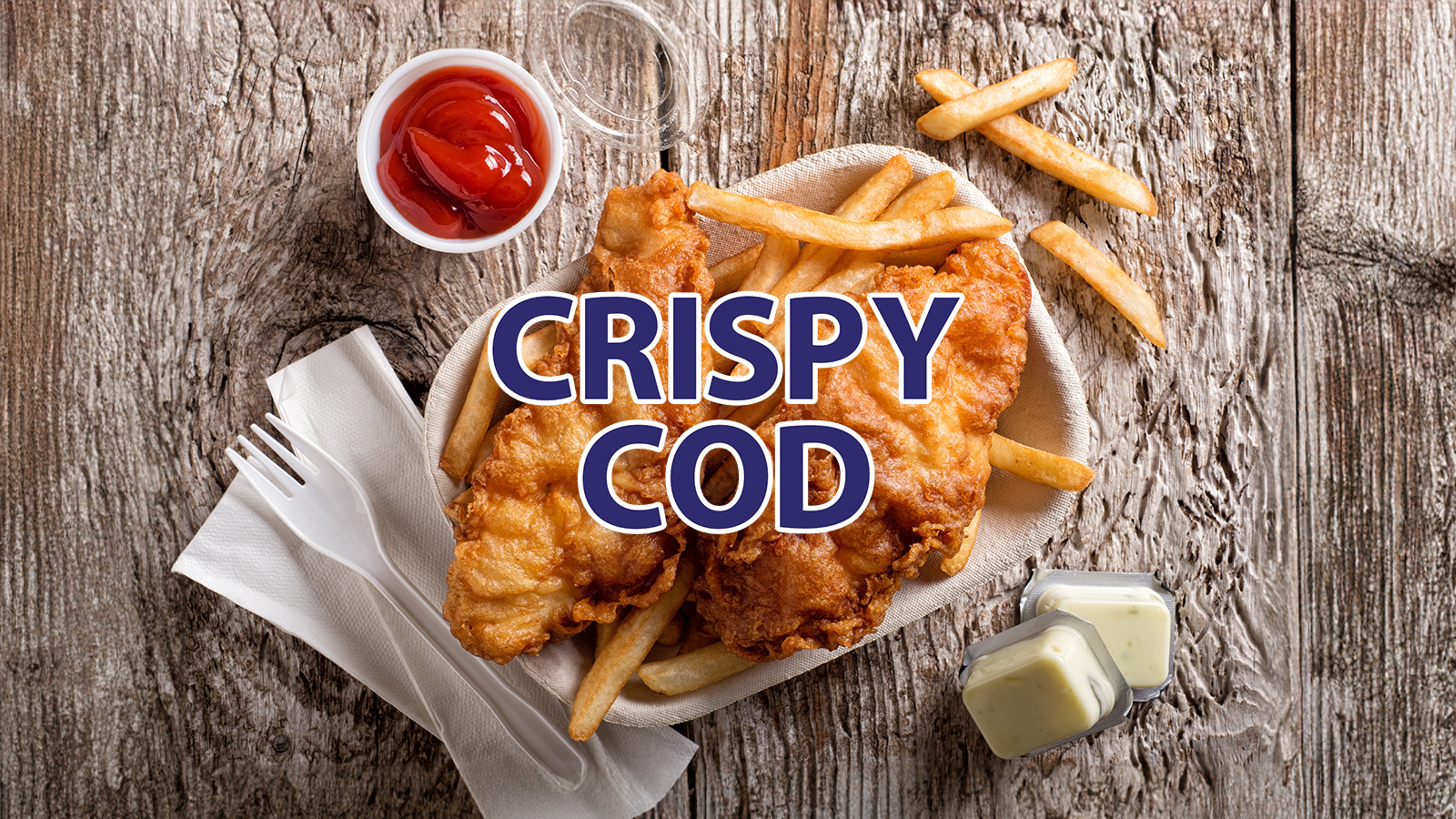 The Crispy Cod Billingham